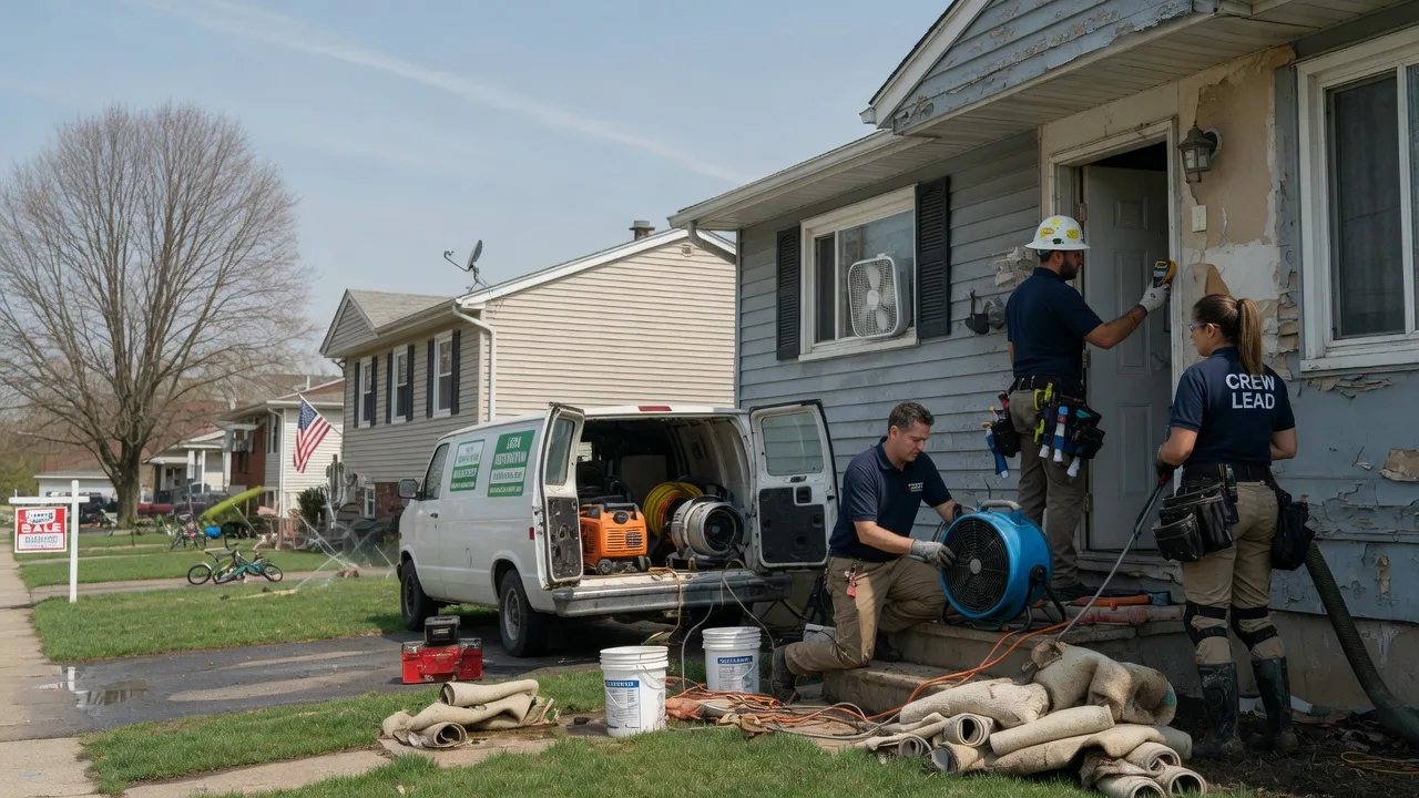 Flood Cleanup in Jamestown, PA near me