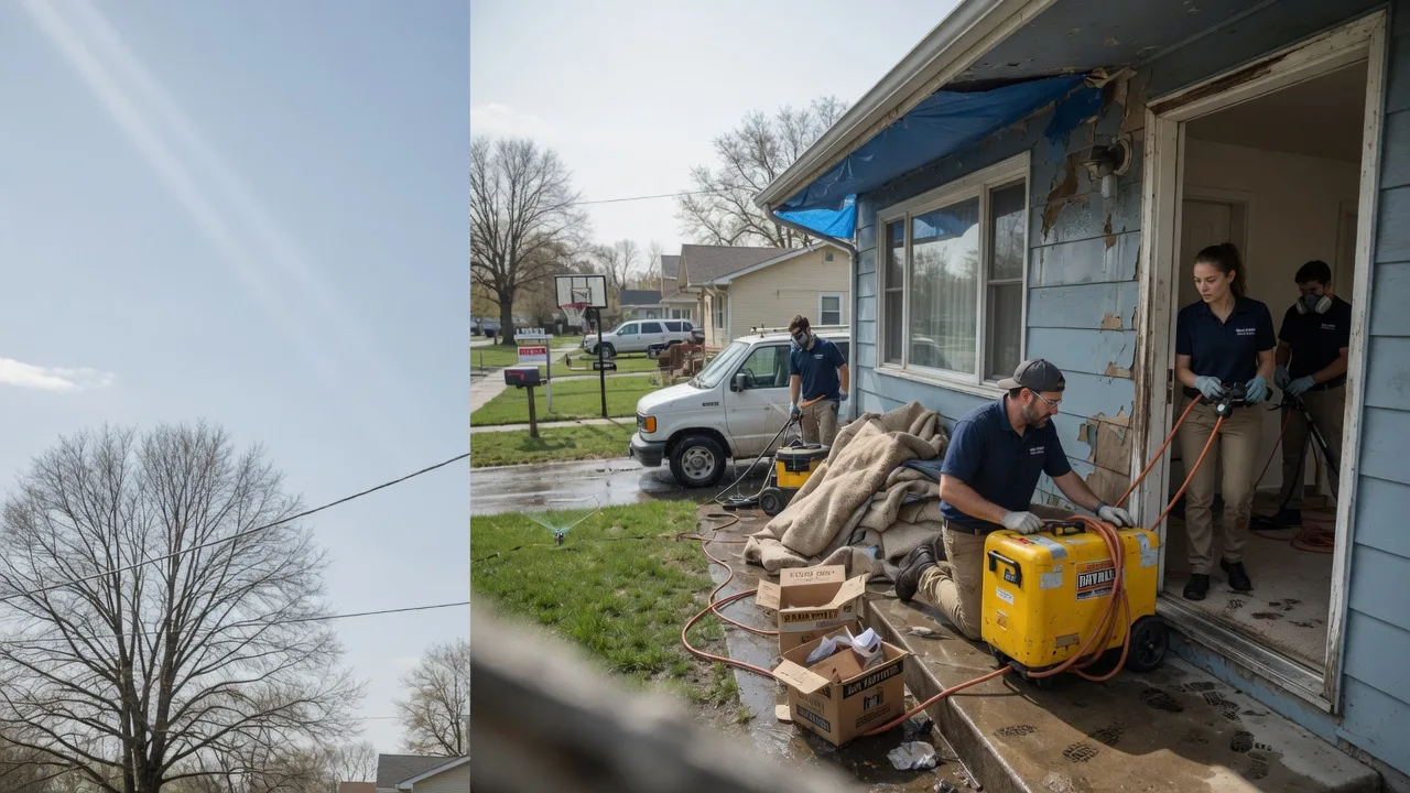 Basement Flood Cleanup in Jamestown, PA near me